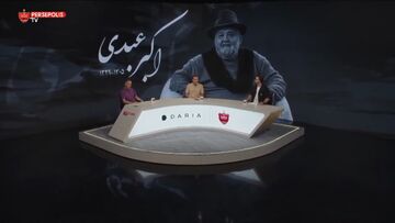 ویدیو| پوستر بزرگ اکبر عبدی در استودیو پرسپولیس؛ ستون سینمای ایران رفت!