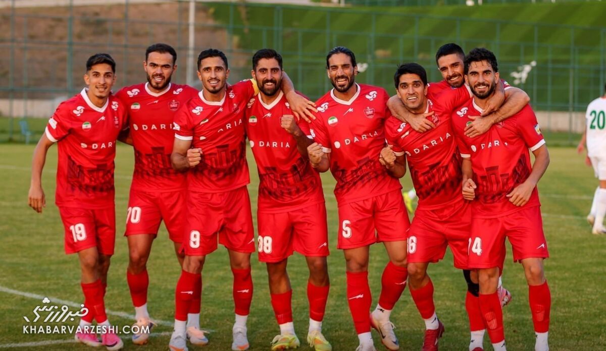 رونمایی از نسخه جدید پرسپولیس با پنج کلینشیت متوالی
