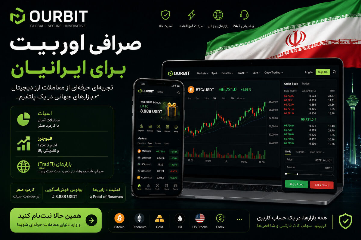 صرافی اوربیت Ourbit برای ایرانیان