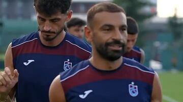 ویدیو| اولین تمرین محمد صلاح با باشگاه ترکیه‌ای