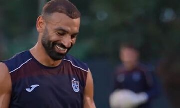 ویدیو| سوپرگل محمد صلاح در تمرین ترابزون و تشویق هم تیمی‌ها