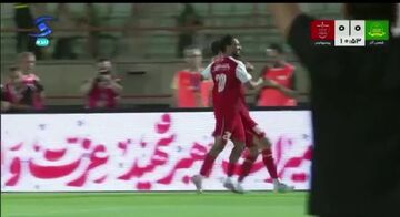 ویدیو| گل اول پرسپولیس به شمس آذر (محمدمهدی محبی)