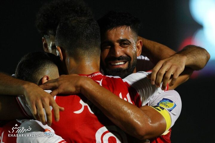 شادی گل علی علیپور؛ پرسپولیس - استقلال خوزستان