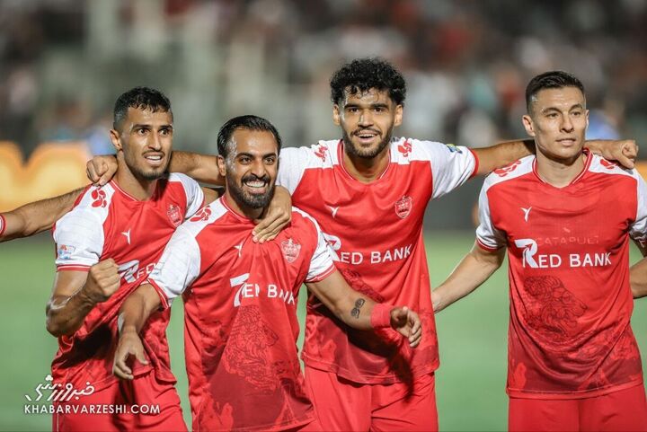 شادی گل علی علیپور؛ پرسپولیس - استقلال خوزستان