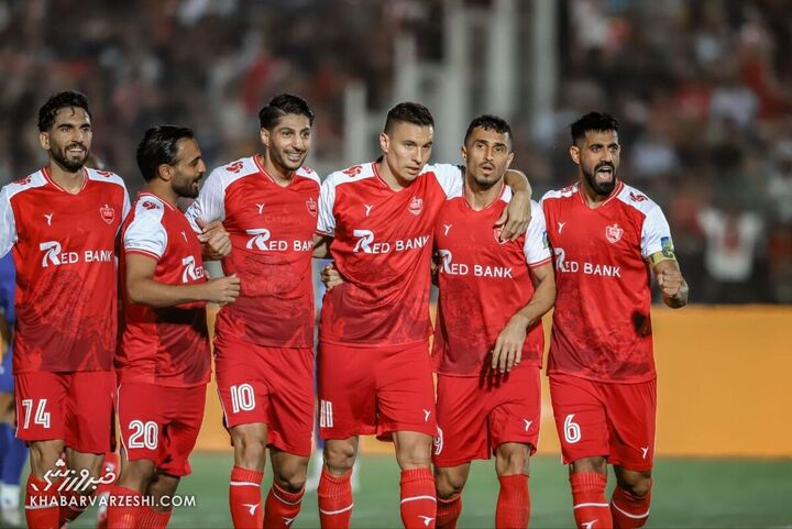 شادی گل ایگور سرگیف؛ پرسپولیس - استقلال خوزستان