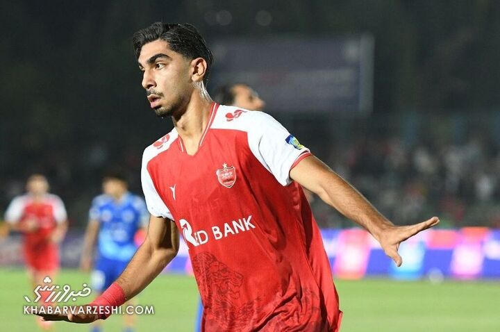 شادی گل پوریا شهرآبادی؛ پرسپولیس - استقلال خوزستان