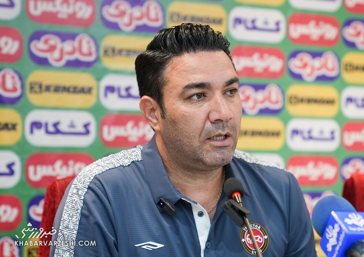 نکونام: تراکتور نتوانسته پرسپولیس را ببرد؟ چیز دیگری مهم است/ خوشحالم این بازیکن فردا بازی می‌کند/ نمی‌توانم به خودم و تیمم دروغ بگویم!