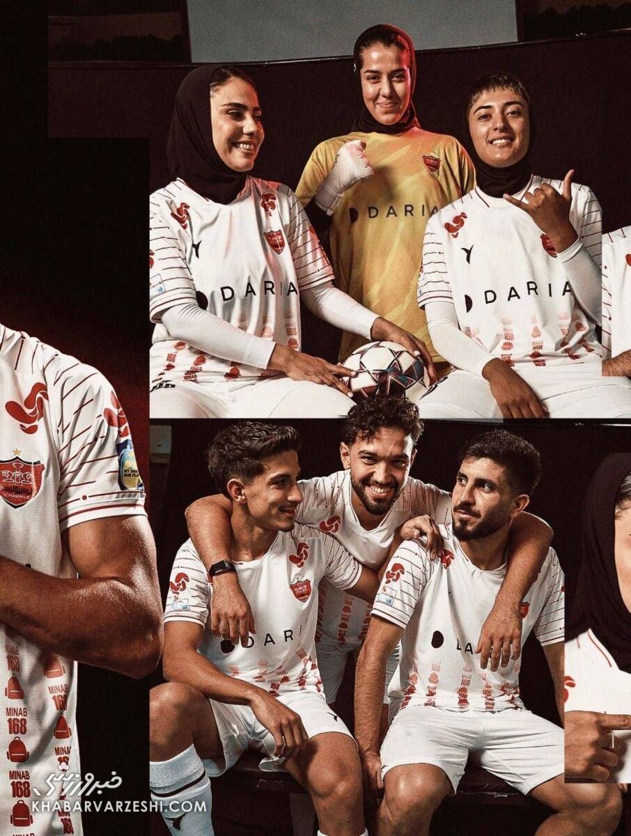 رونمایی از کیت دوم پرسپولیس +تصاویر