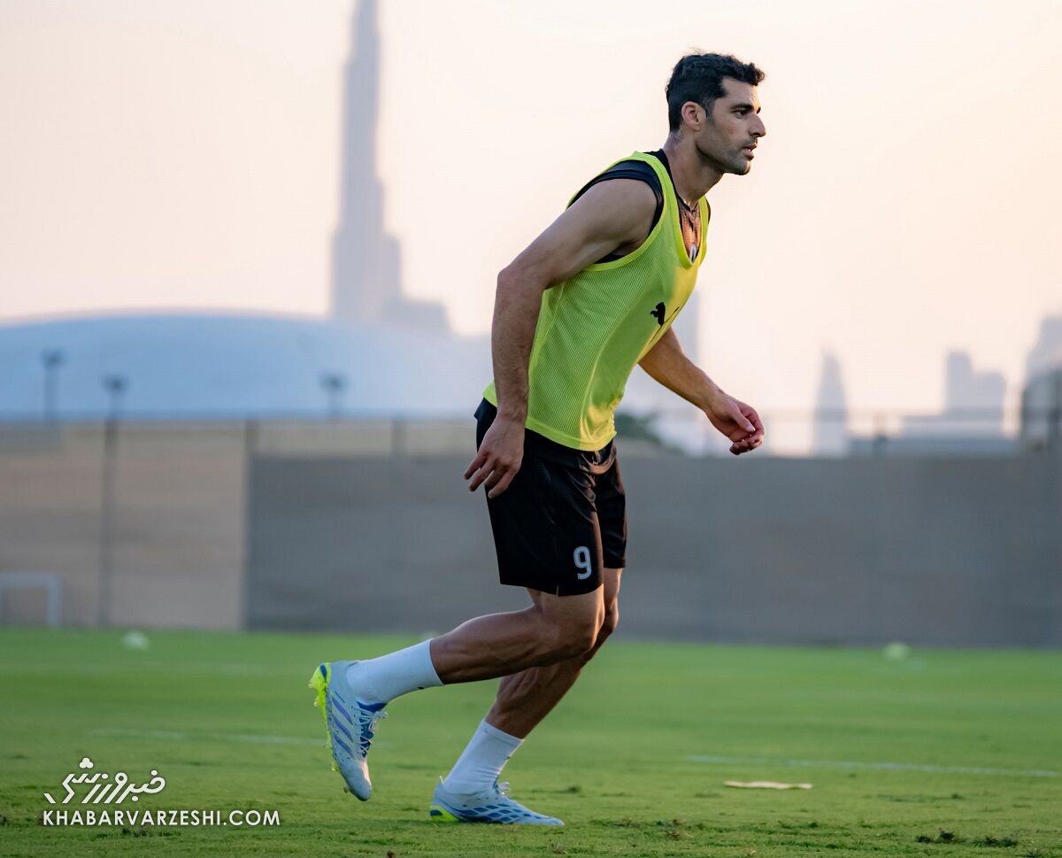 مهدی طارمی در تمرین الوصل