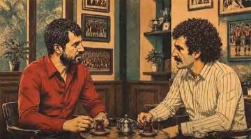 ویدیو| هم نشینی علی پروین - غفور جهانی و سیروس قایقران - فرشاد پیوس در کافه!