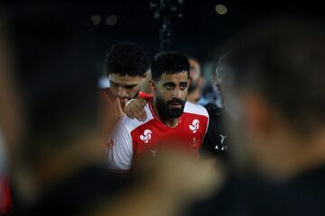 مقصد ستاره پرسپولیس بعد از گل +عکس