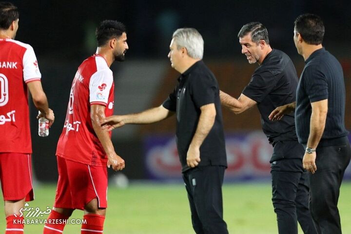 کریم باقری و محمدحسین کنعانی‌زادگان؛ پرسپولیس - ملوان
