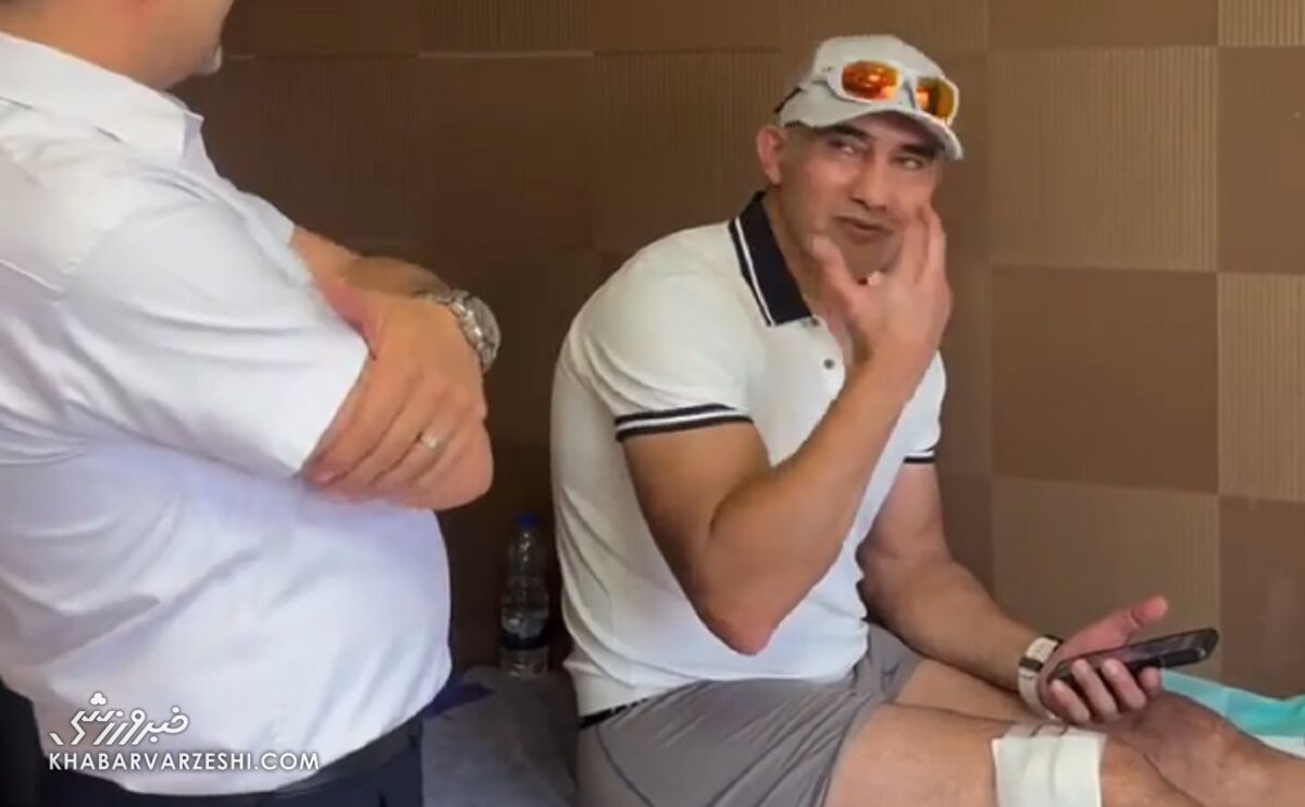 خاطره احمدرضا عابدزاده از بخیه زدن صورتش به دست خودش