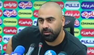 ویدیو| کنایه‌های مازیار زارع در کنفرانس: بعضی خبرنگارها با خدا ارتباط دارند/ در این فوتبال مافیا زیاد است/ می‌دانید من عصبی هستم و این خبرها را می‌زنید!