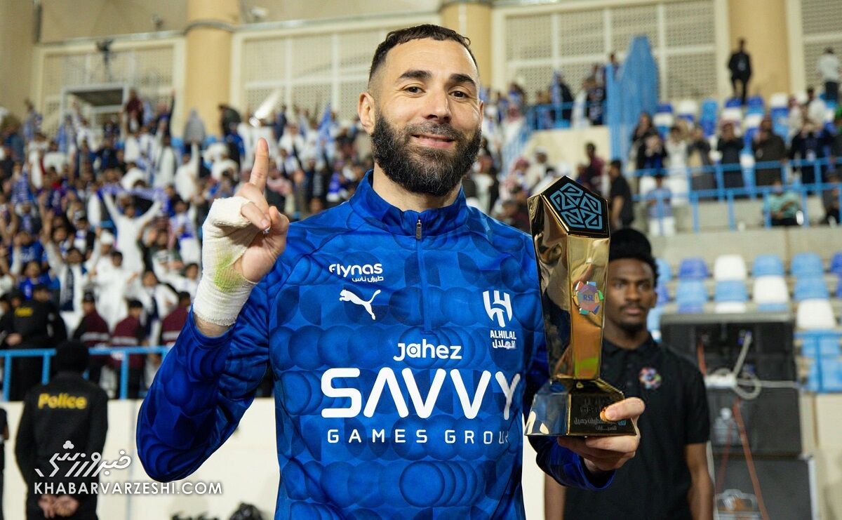 الهلال با انتشار ویدیویی جدایی بنزما را تأیید کرد
