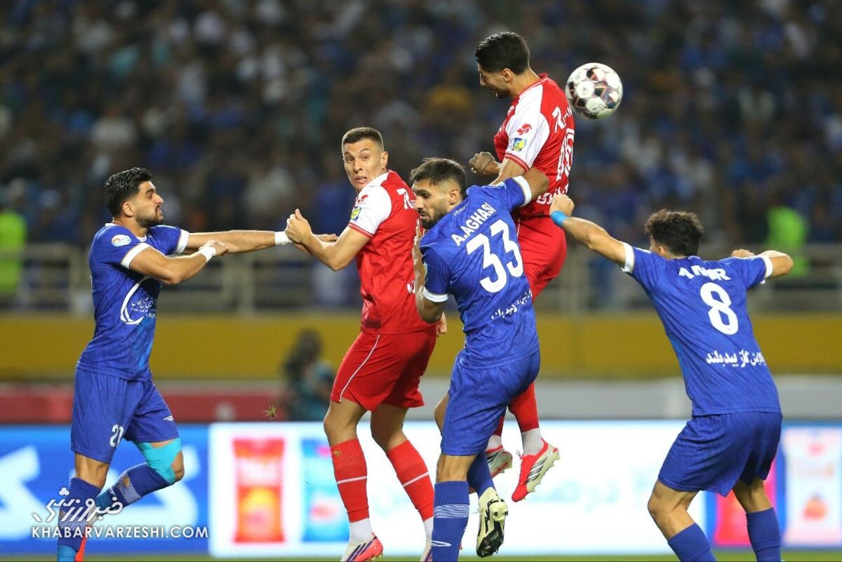 استقلال ۱ - پرسپولیس ۱/ دربی ۱۰۷ گل داشت برنده نداشت
