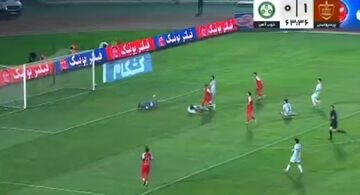 ویدیو| گل دوم پرسپولیس به ذوب آهن (پوریا شهرآبادی)
