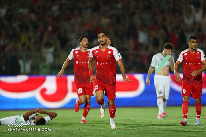 شادی گل پویا شهرآبادی؛ پرسپولیس - ذوب‌آهن