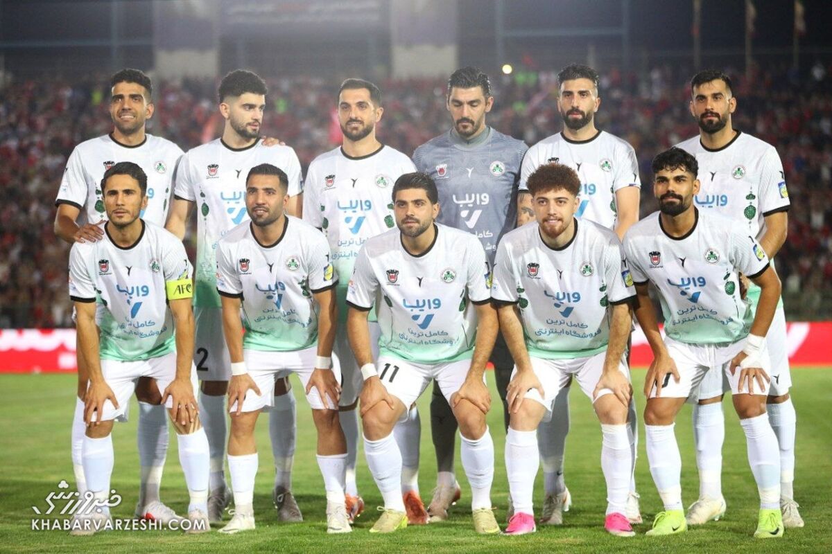 عکس تیمی ذوب آهن مقابل پرسپولیس