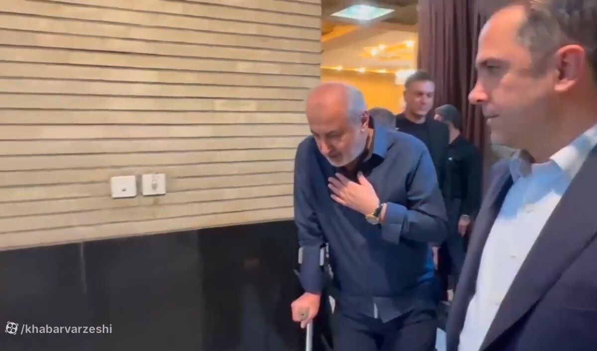 حضور اهالی فوتبال در مراسم یادبود همسر نصیرزاده