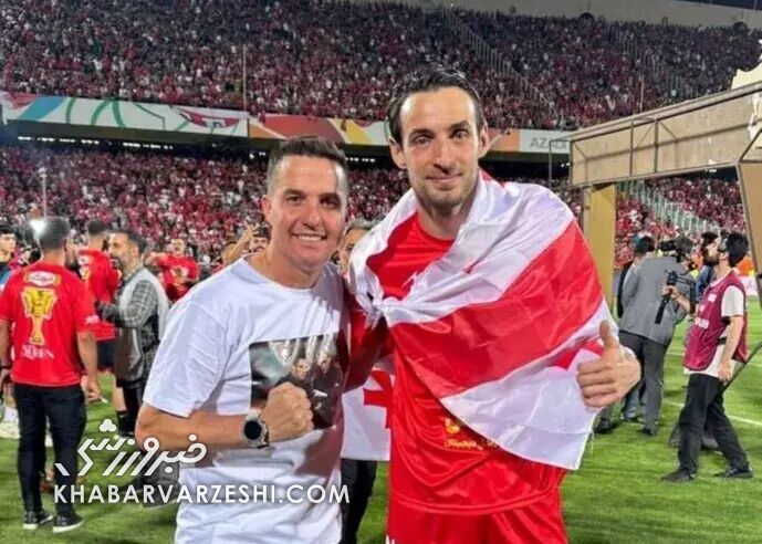 پیام احساسی اوسمار برای ستاره خارجی پرسپولیس +عکس