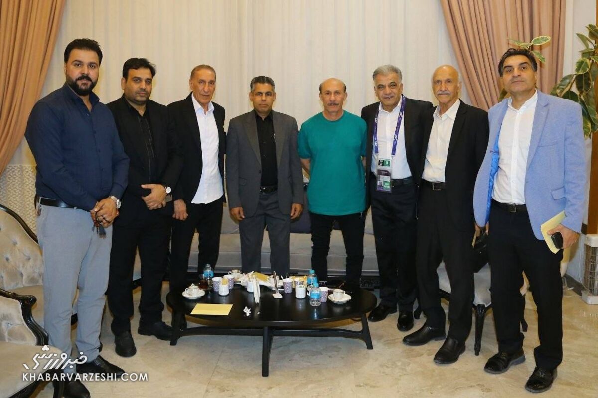 چهرههای مطرح فوتبال ایران مهمان استقلال +عکس