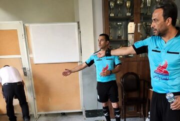 عجیب‌ترین واکنش به سرقت از داوران لیگ یک؛ شاید ساختگی باشد!