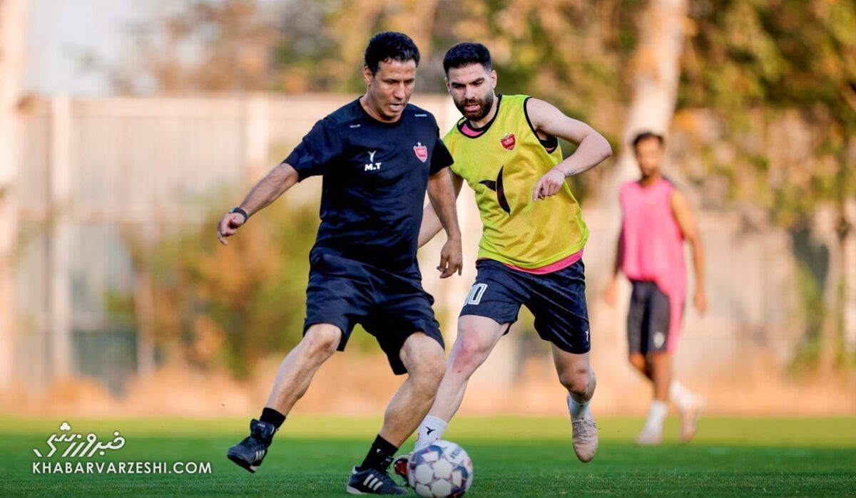 جنگ سرمربی پرسپولیس با یاسین سلمانی/ تصویر معنادار از تارتار و هافبک سرخ‌ها +عکس