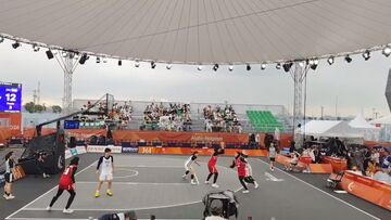 ویدیو| پیروزی دختران بسکتبال ۳ نفره ایران مقابل چین تایپه