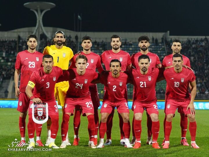 عکس تیمی ایران؛ ازبکستان - ایران