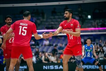 کامبک والیبال ایران مقابل اندونزی؛ شاگردان پیاتزا صدرنشین شدند