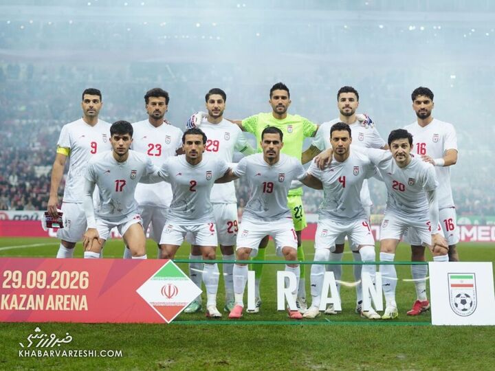 عکس تیمی ایران؛ روسیه - ایران