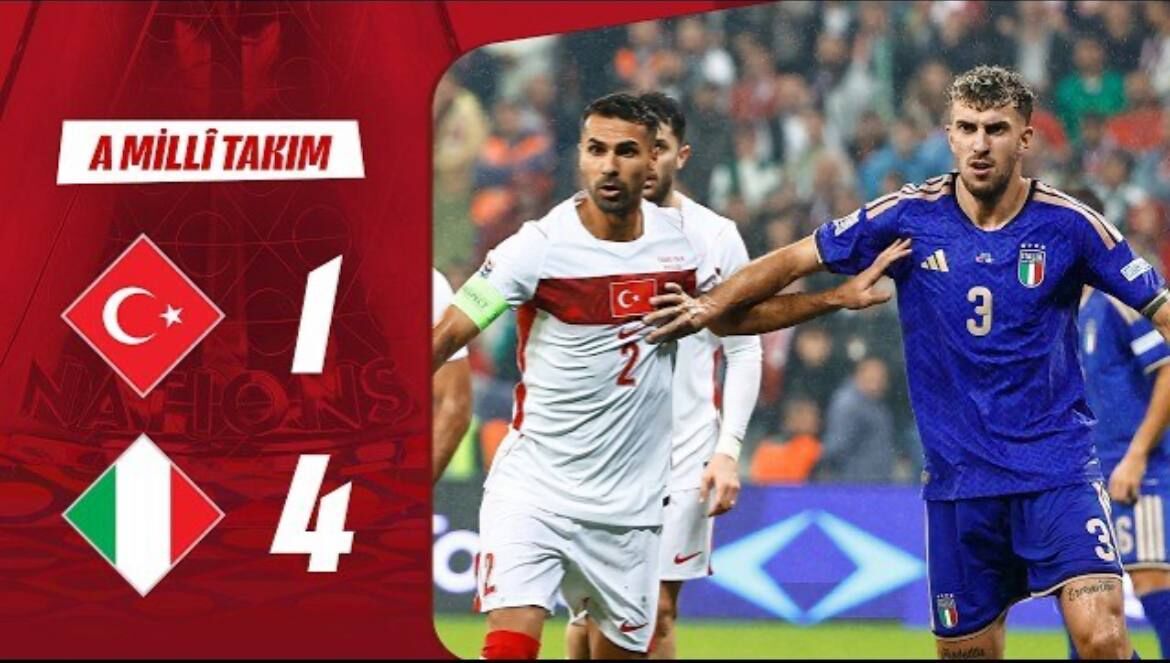 پیروزی پرگل ایتالیا مقابل ترکیه در لیگ ملتهای اروپا