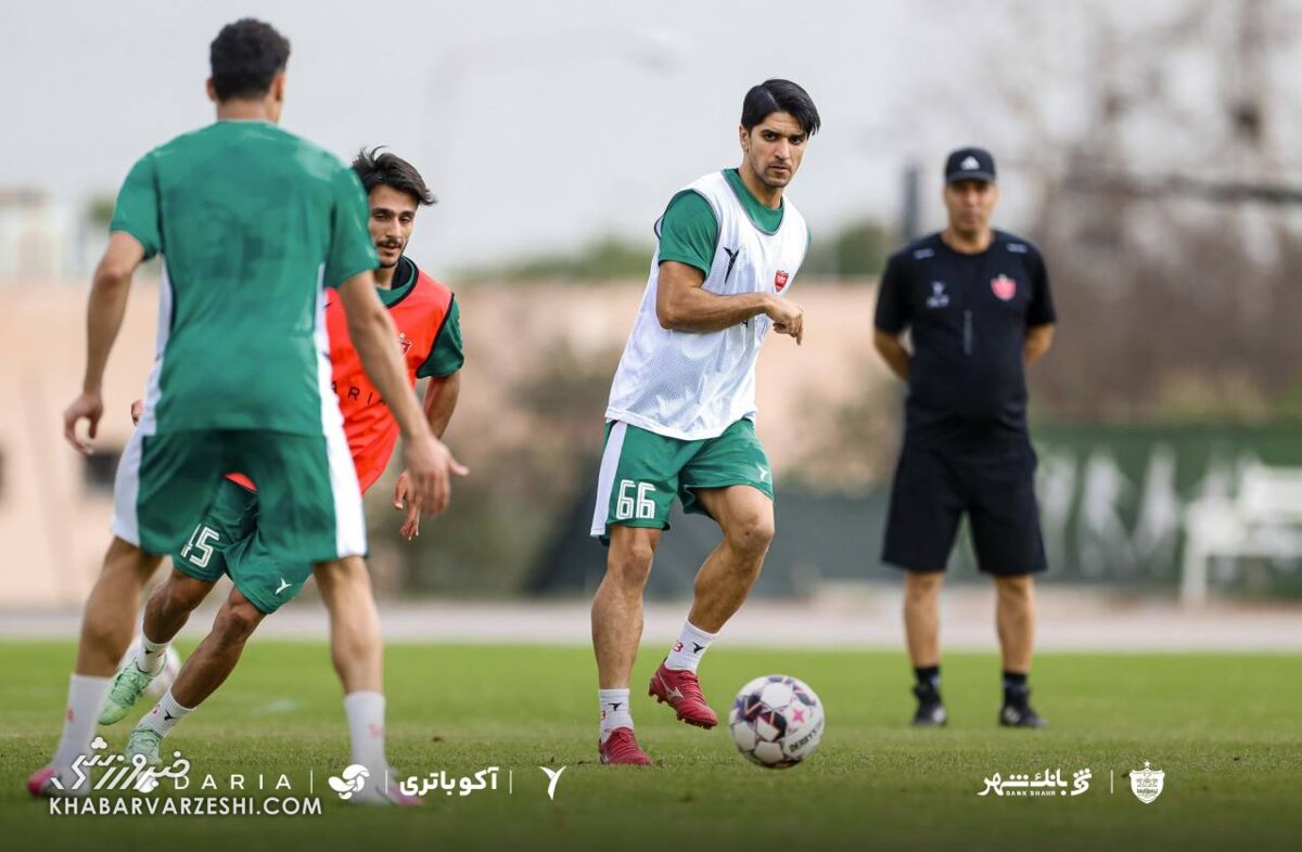 بازگشت آقای گل و جنگنده پرسپولیس +عکس