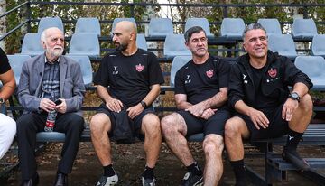 مهمان ویژه در تمرین امروز پرسپولیس +تصاویر