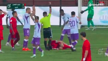 ویدیو| سعید عزت‌اللهی دو گل زد و اخراج شد!