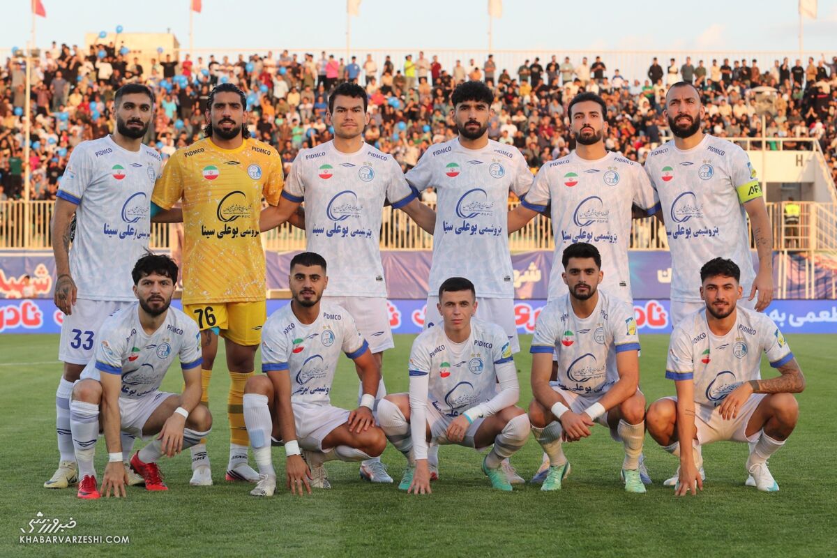 عکس تیمی استقلال مقابل چادرملو