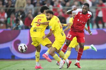 گزارش تصویری| دومین شکست فصل پرسپولیس مقابل فولاد؛ با گل یک پرسپولیسی!