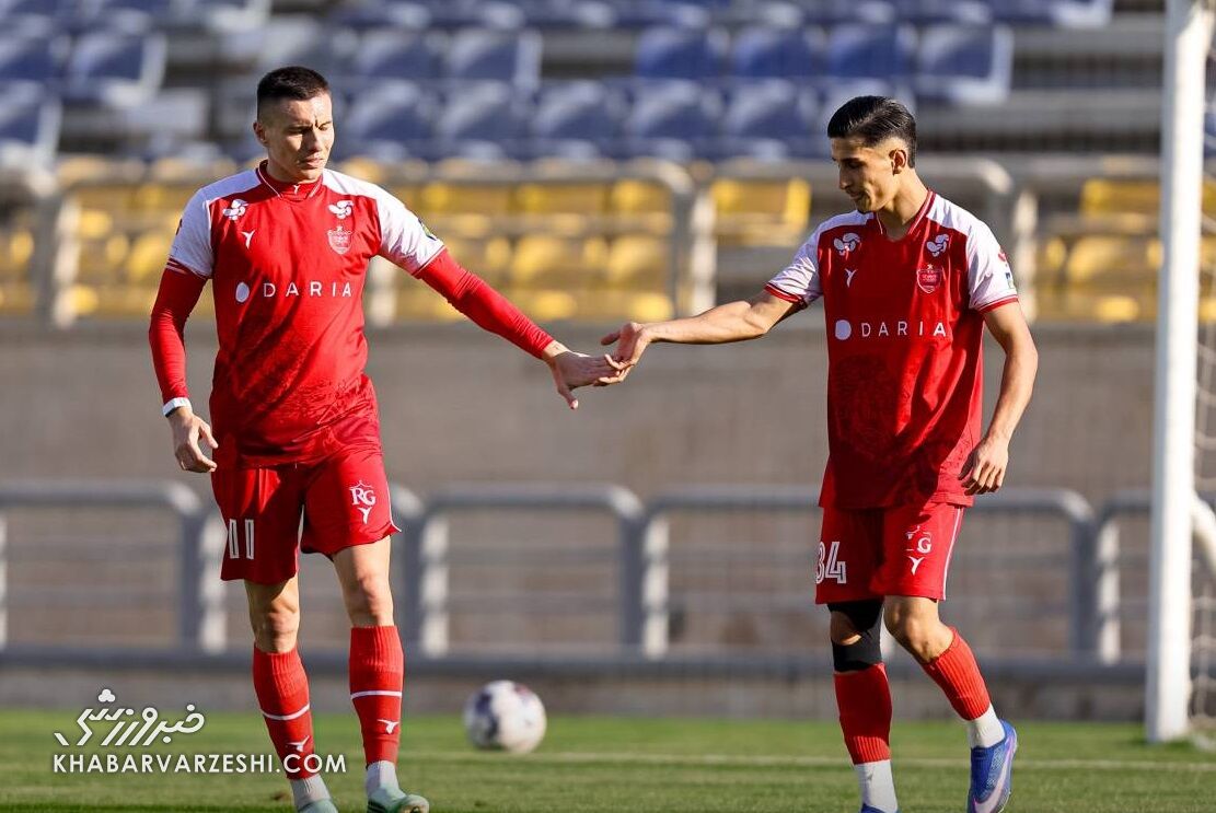 پرسپولیس با هشت گل پیروز شد/ کولاک زوج سرگیف و محمودی بعد از شکست تلخ مقابل فولاد