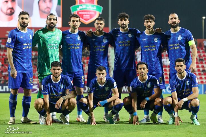 عکس تیمی استقلال؛ شباب الاهلی - استقلال