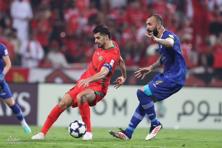 سعید عزتاللهی و روزبه چشمی؛ شباب الاهلی - استقلال