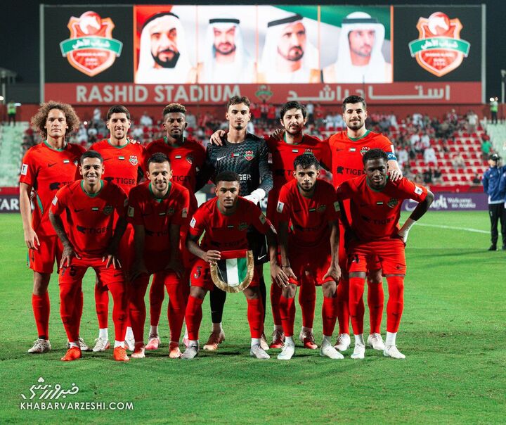 عکس تیمی شباب الاهلی؛ شباب الاهلی - استقلال