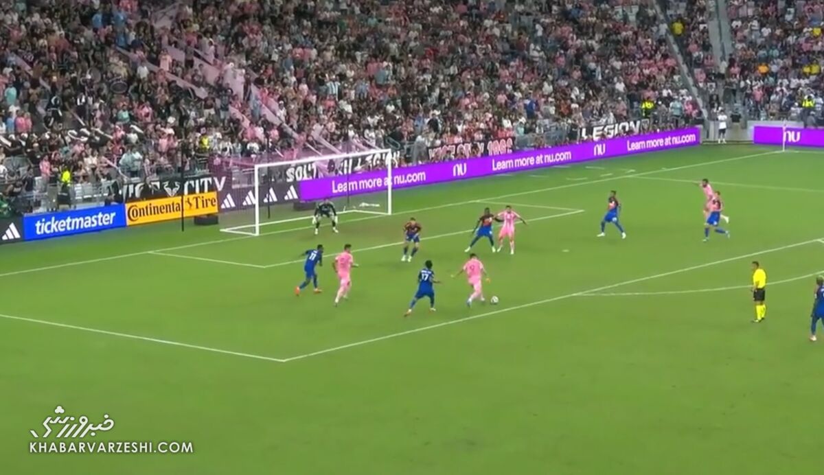 ویدیو| گل تماشایی و تمیز سوارس روی پاس کاسمیرو