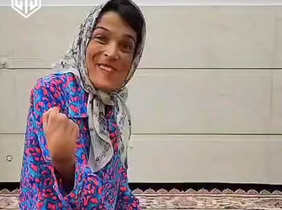 ویدیو| دختر هنرمند ایرانی پس از نقاشی رونالدو، تصویر یاسر آسانی را هم کشید