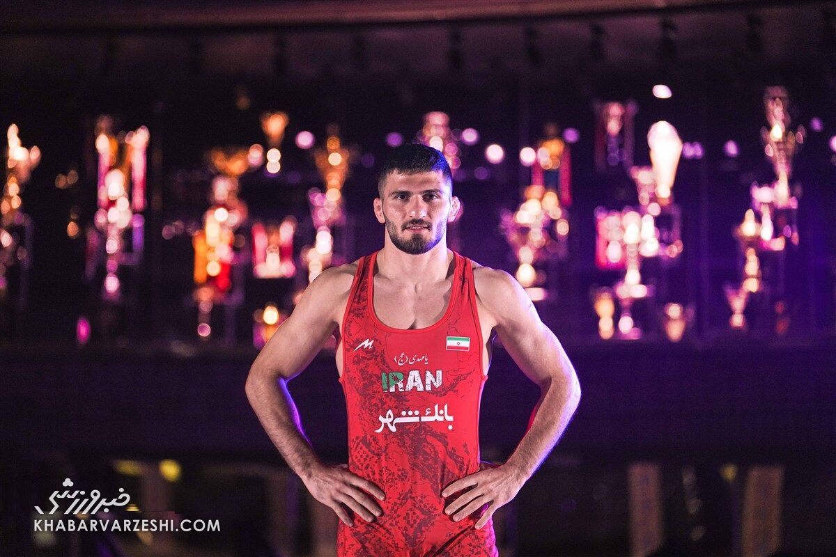 نخودی حریف لتونیایی را له کرد؛ برد قاطع در دور دوم