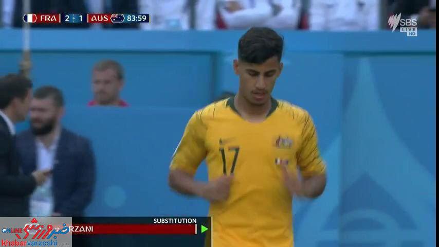 یک ایرانی جوان ترین بازیکن جام جهانی