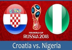 اعلام ترکیب نیجریه و کرواسی