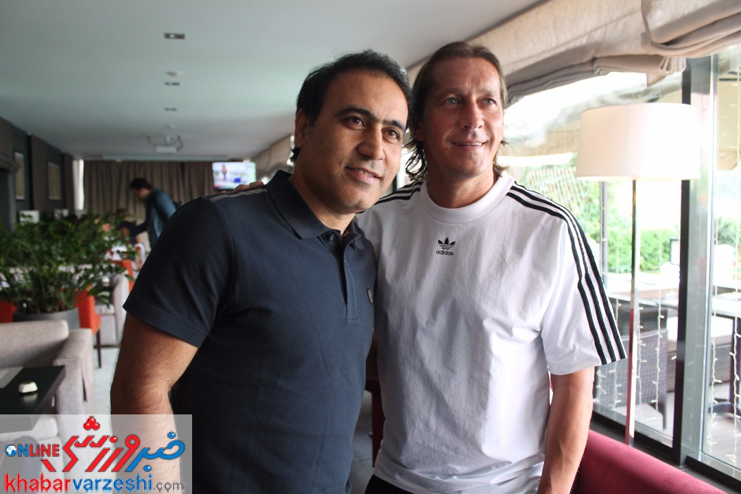 گزارش تصویری‌| دیدار کاپیتان های سابق ایران اسپانیا در کازان
