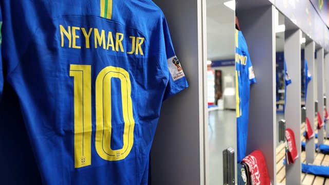 نیمار در ترکیب اصلی برزیل مقابل کاستاریکا