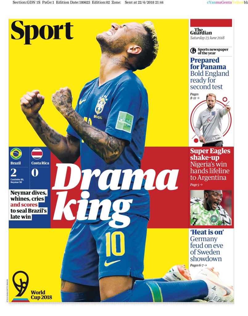 روزنامه گاردین| پادشاه درام